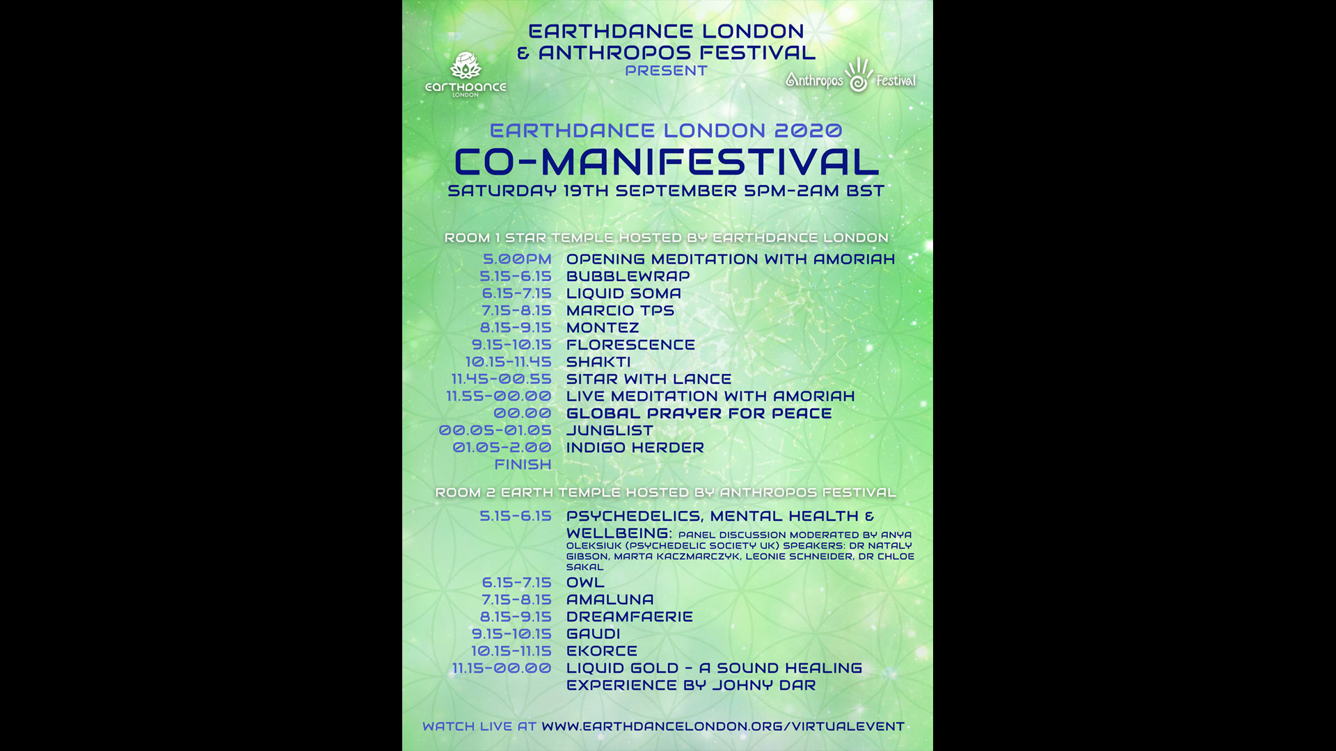 Earthdance Vision 2020 Co-Manifestival